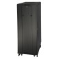 ARMADIO RACK 19" 42U (A)2055, (L)600, (P)1000 COLORE NERO PORTA VETRO