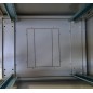 ARMADIO RACK PER RETI 19" 42U (A)2002, (L)600, (P)1000, COLORE GRIGIO PORTA A VETRO SERIE EAVI