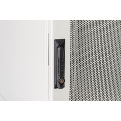 ARMADIO RACK 19" 42U CON 4 COMPARTIMENTI 1992(A) X 1070(P) X 600(L) GRIGIO PORTE TRAFORATE
