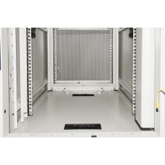 ARMADIO RACK 19" 42U CON 4 COMPARTIMENTI 1992(A) X 1070(P) X 600(L) GRIGIO PORTE TRAFORATE