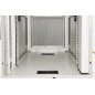 ARMADIO RACK 19" 42U CON 4 COMPARTIMENTI 1992(A) X 1070(P) X 600(L) GRIGIO PORTE TRAFORATE