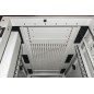ARMADIO RACK 19" 42U CON 4 COMPARTIMENTI 1992(A) X 1070(P) X 600(L) GRIGIO PORTE TRAFORATE