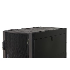 ARMADIO RACK 19" 42U CON 4 COMPARTIMENTI 1992(A) X 1070(P) X 600(L) NERO PORTE TRAFORATE