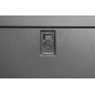 ARMADIO RACK 19" 42U CON 4 COMPARTIMENTI 1992(A) X 1070(P) X 600(L) NERO PORTE TRAFORATE