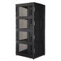 ARMADIO RACK 19" 42U CON 4 COMPARTIMENTI 1992(A) X 1070(P) X 600(L) NERO PORTE TRAFORATE
