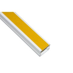 CANALINA PASSACAVI ADESIVA IN PVC MM 25X16 MT 2 CON COPERCHIO SCORREVOLE BIANCO