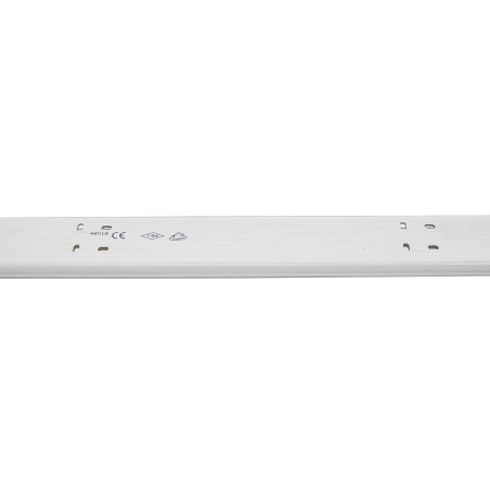 CANALINA PASSACAVI DA MURO MM 46X18 LUNGHEZZA MT 2 BIANCO CON COPERCHIO SCORREVOLE