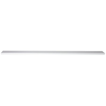 CONFEZIONE 10 CANALINE PASSACAVI DA MURO MM 46X18 LUNGHEZZA MT 1 BIANCO CON COPERCHIO SCORREVOLE (10 METRI IN TOTALE)