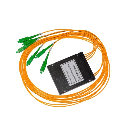 BOX PLC SPLITTER CON CONNETTORI SC APERSONAL COMPUTER 2 IN E 4 OUT MT 1.5