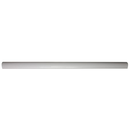 CONFEZIONE 7 CANALINE BOMBATE PASSACAVI CALPESTABILI DA PAVIMENTO PVC MT 1 DIMENSIONI MM 75X20 CON COPERCHIO SCORREVOLE (7 MT IN