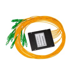 BOX PLC SPLITTER CON CONNETTORI SC APERSONAL COMPUTER 2 IN E 8 OUT MT 1.5