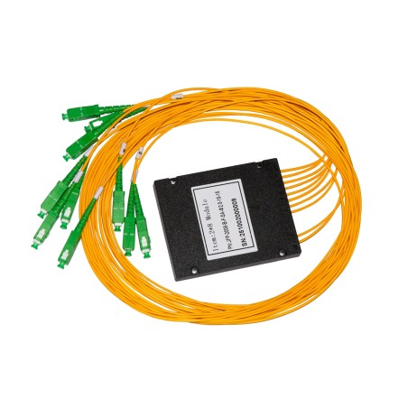BOX PLC SPLITTER CON CONNETTORI SC APERSONAL COMPUTER 2 IN E 8 OUT MT 1.5