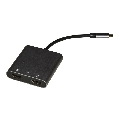 ADATTATORE USB-C MASCHIO - 2 PORTE HDMI® FEMMINA PER DUE VIDEO O TV