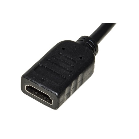 ADATTATORE DISPLAYPORT MASCHIO - HDMI® FEMMINA