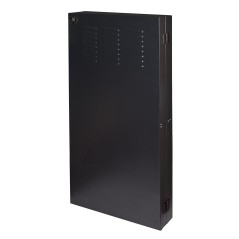 ARMADIO RACK DA MURO VERTICALE 2U 650X1082X115 COLORE NERO PER SERVER PROFONDI FINO A 92 CM