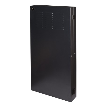 ARMADIO RACK DA MURO VERTICALE 2U 650X1082X115 COLORE NERO PER SERVER PROFONDI FINO A 92 CM