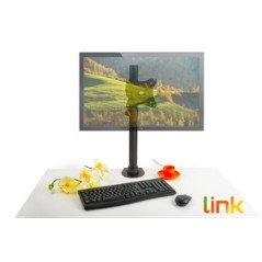BRACCIO SUPPORTO DA TAVOLO CON MORSA PER VIDEO 13-27" FINO A 10 KG