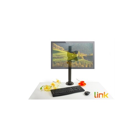 BRACCIO SUPPORTO DA TAVOLO CON MORSA PER VIDEO 13-27" FINO A 10 KG