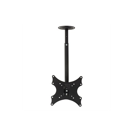 STAFFA ESTENSIBILE MONTAGGIO A SOFFITTO PER TV LED/LCD DA 13 A 43" FINO A 25KG E VESA 200X200
