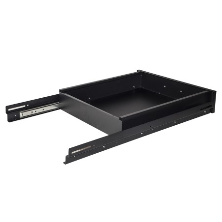 CASSETTO ESTRAIBILE PER ARMADI RACK 19" NERO PROFONDITA' 650MM