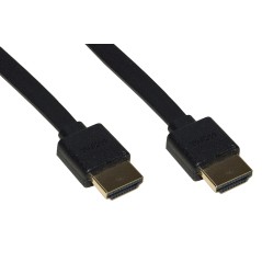 CAVO PIATTO HDMI® ULTRA SLIM 4K CON MINI CONNETTORI SALVASPAZIO MT 1,8