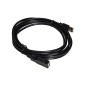 CAVO USB 2.0 MASCHIO/FEMMINA RAME CONNETTORE FEMMINA ISOLATO MT 3