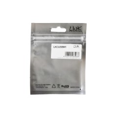 CAVO USB 2.0 MINI B 5 POLI PER RICARICA O TRASMISSIONE DATI IN RAME MT.1