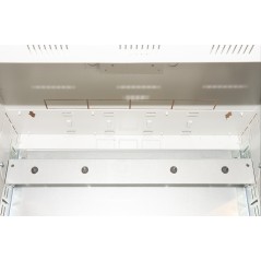 BOX A MURO DVR/NVR 2 SERRATURE CON RIPIANO APRIBILE MM 580(L) X 600(A) X 160(P)