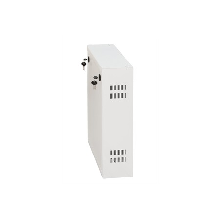 BOX A MURO DVR/NVR 2 SERRATURE CON RIPIANO APRIBILE MM 580(L) X 550(A) X 150(P)