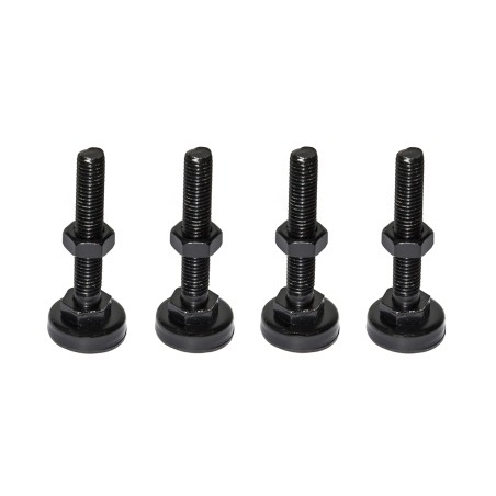 SET 4 PIEDINI PER ARMADI LINK COLORE NERO