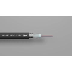 CAVO FIBRA OTTICA DA ESTERNO ARMATO OM3 GUAINA PE 12 FIBRE (AL METRO)