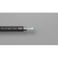 CAVO FIBRA OTTICA 4 FIBRE ARMATO DA ESTERNO/INTERNO ANTIRODITORE OS2 (AL METRO)