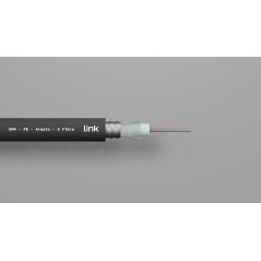 CAVO FIBRA OTTICA 8 FIBRE ARMATO DA ESTERNO/INTERNO ANTIRODITORE OM4 (AL METRO)