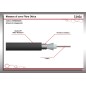 CAVO FIBRA OTTICA 8 FIBRE ARMATO DA ESTERNO/INTERNO ANTIRODITORE OS2 (AL METRO)