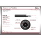 CAVO FIBRA OTTICA 8 FIBRE ARMATO DA ESTERNO/INTERNO ANTIRODITORE OS2 (AL METRO)