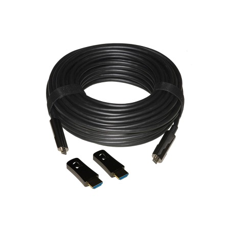 CAVO HDMI® AOC FIBRA OTTICA MT 15 CON CONNETTORI STACCABILI