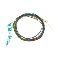 CONFEZIONE 4 PIGTAIL MT 2 CONNETTORE LC SIMPLEX MULTIMODE OM3