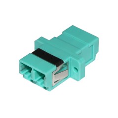 ADATTATORE FIBRA OTTICA LC/LC MULTIMODE DUPLEX OM3