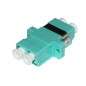 ADATTATORE FIBRA OTTICA LC/LC MULTIMODE DUPLEX OM3