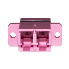 ADATTATORE FIBRA OTTICA LC/LC MULTIMODE DUPLEX OM4
