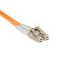 CAVO FIBRA OTTICA LC A LC MULTIMODE DUPLEX OM2 50/125 MT.5