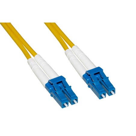 CAVO FIBRA OTTICA LC A LC SINGLEMODE DUPLEX 9/125 MT.1