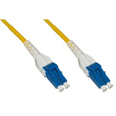 CAVO FIBRA OTTICA LC A LC SINGLEMODE DUPLEX 9/125 MT.3 UNIBOOT