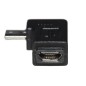 ADATTATORE MICRO USB ANGOLO DESTRO MASCHIO/FEMMINA