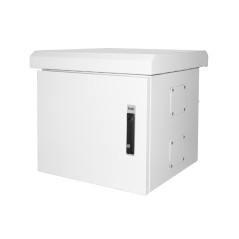 ARMADIO 19" 6U ESTERNO IP66 INSTALLAZIONE SU PALO CON VENTOLE