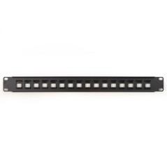 PANNELLO PATCH VUOTO COLORE NERO 16 PORTE