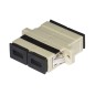 ADATTATORE FIBRA OTTICA SC/SC MULTIMODE DUPLEX OM2
