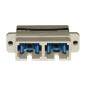 ADATTATORE FIBRA OTTICA SC/SC MULTIMODE DUPLEX OM2
