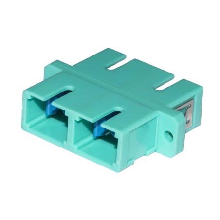 ADATTATORE FIBRA OTTICA SC/SC MULTIMODE DUPLEX OM3