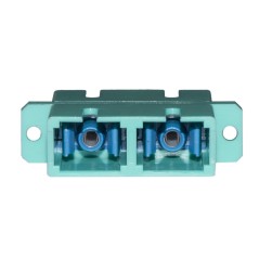 ADATTATORE FIBRA OTTICA SC/SC MULTIMODE DUPLEX OM3